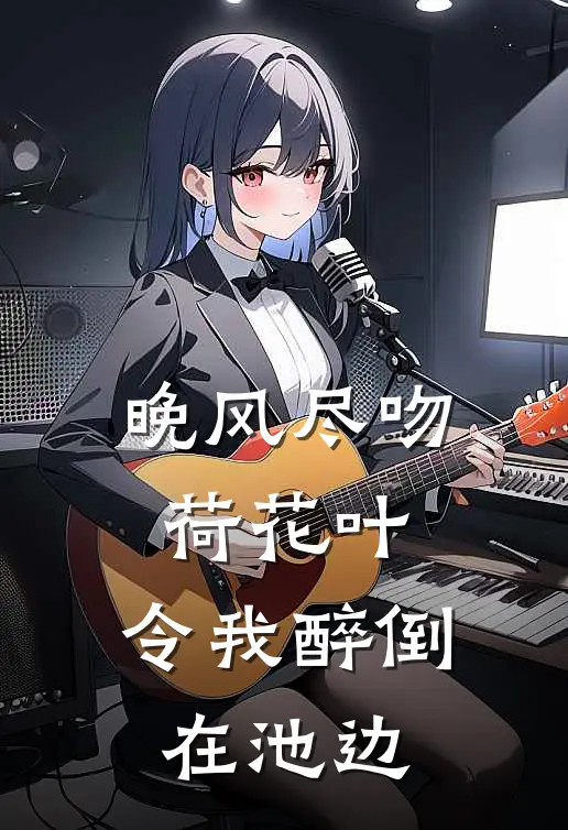 晚风尽吻荷花叶,令我醉倒在池边