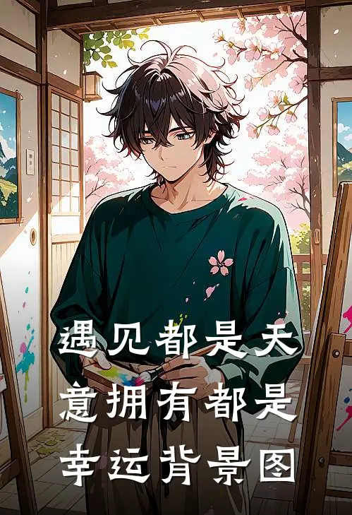 遇见都是天意拥有都是幸运背景图