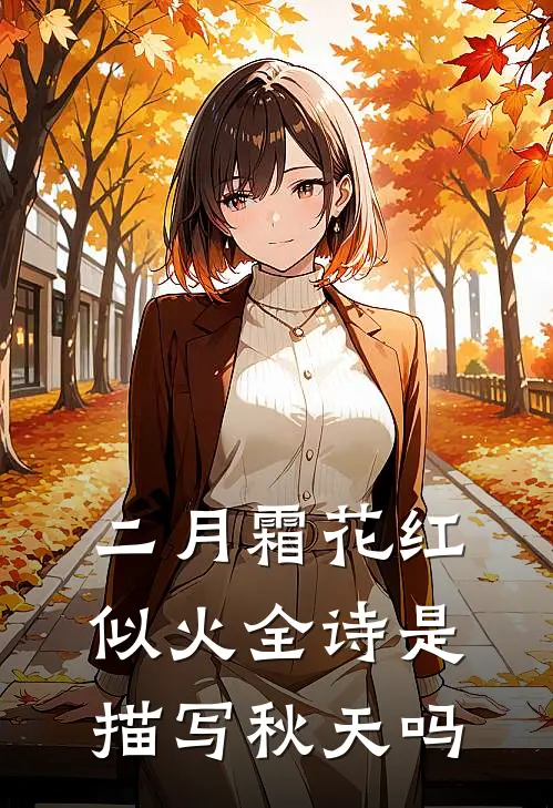 二月霜花红似火全诗是描写秋天吗