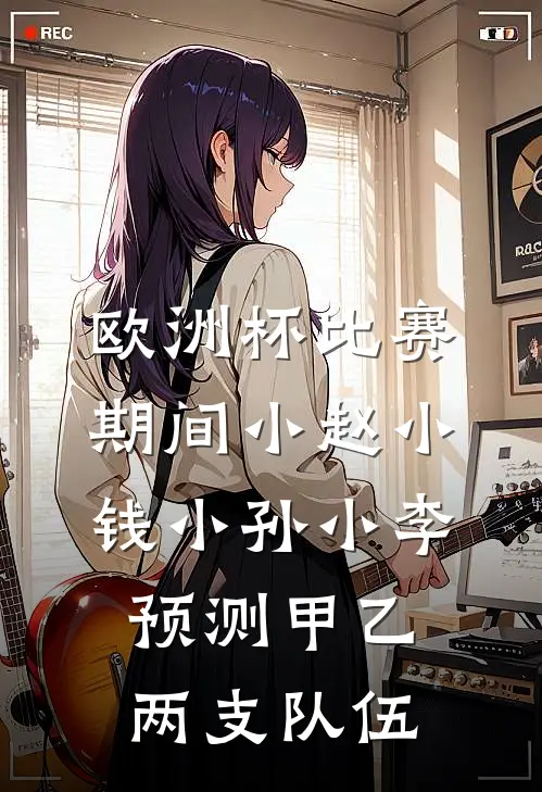 欧洲杯比赛期间小赵小钱小孙小李预测甲乙两支队伍