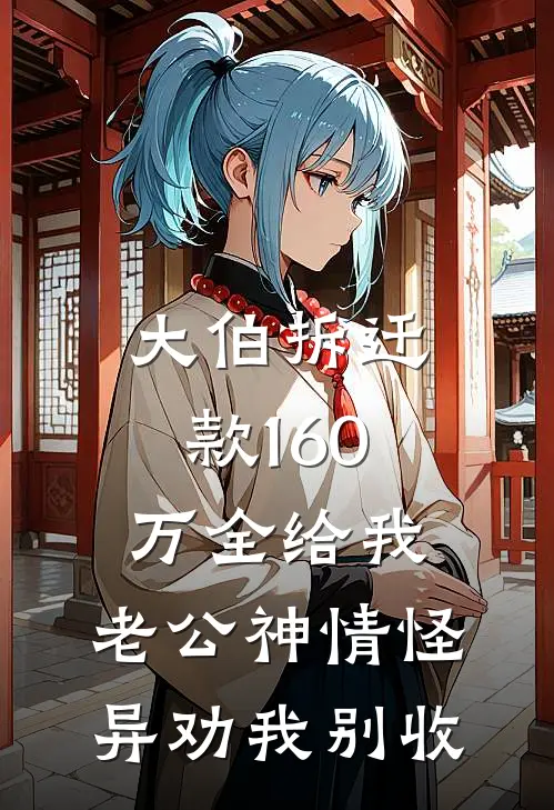 大伯拆迁款160万全给我，老公神情怪异劝我别收(周浩蔓蔓)全本免费在线阅读_大伯拆迁款160万全给我，老公神情怪异劝我别收最新章节在线阅读