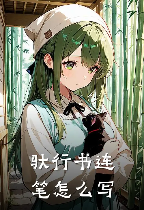 驮行书连笔怎么写