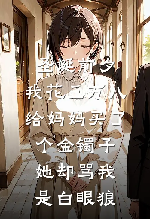 圣诞前夕，我花三万八给妈妈买了个金镯子，她却骂我是白眼狼