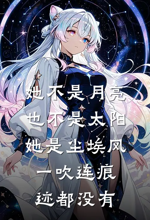 她不是月亮也不是太阳 她是尘埃 风一吹 连痕迹都没有