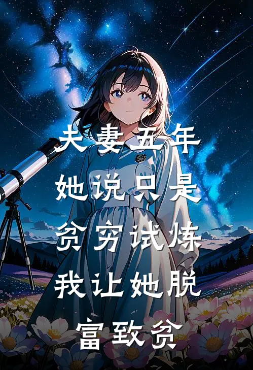 夫妻五年她说只是贫穷试炼，我让她脱富致贫