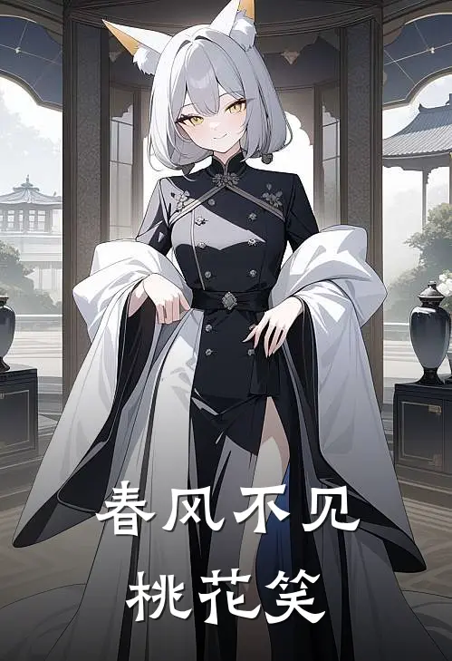 春风不见桃花笑